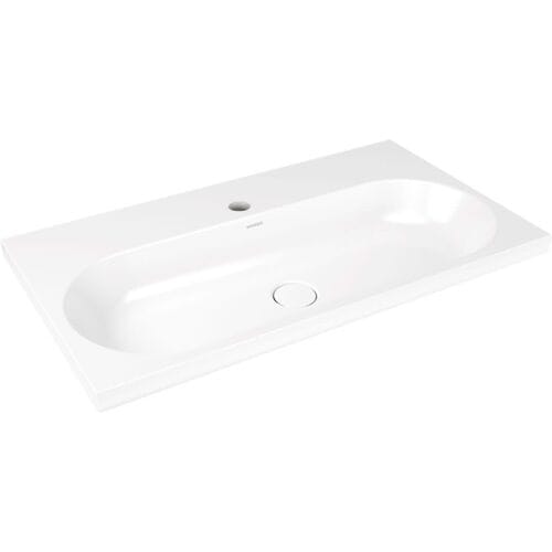 Kaldewei CENTRO countertop washbasin 3056 with 1 tap hole, 90 cm 902906013001