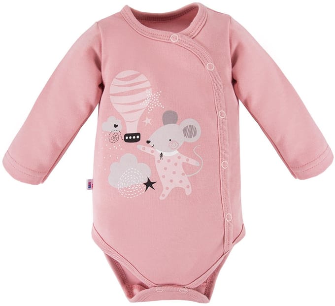 Eevi - Rompertje Muis - Omslagromper - Overslagromper - Maat 62 - 2 t/m 4 maanden