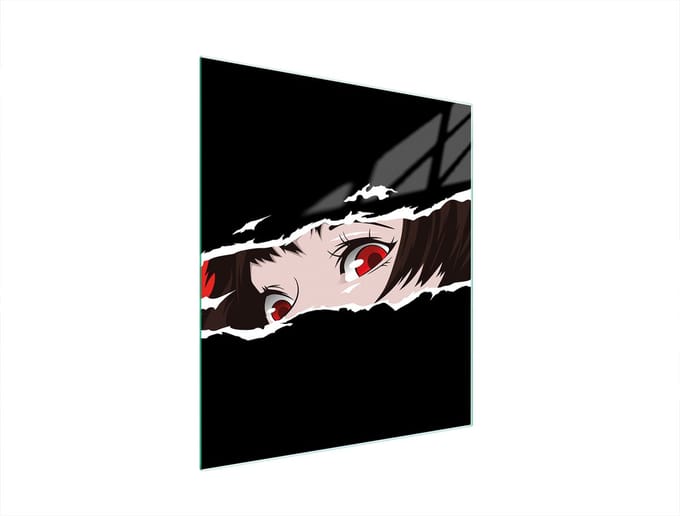 TMK ArtDeko - Snijplank - 45x52 cm - Anime Design - Glazen Beschermplaat
