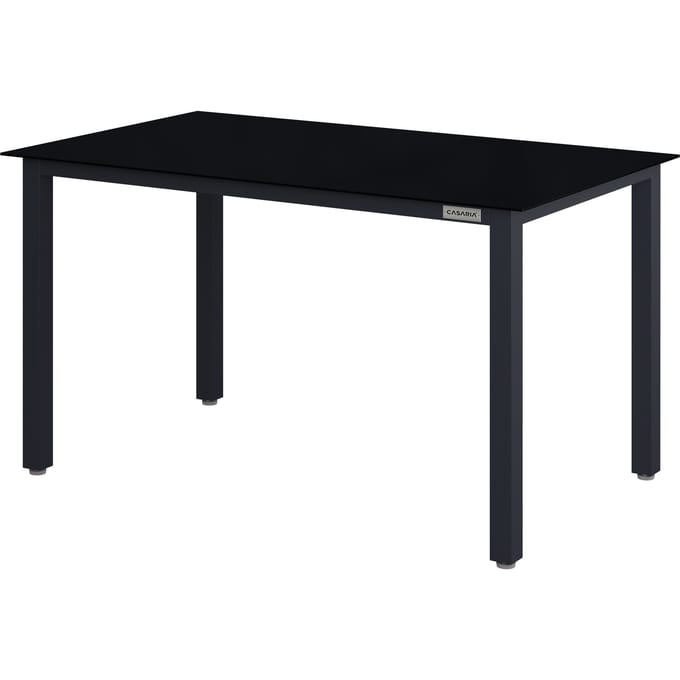 Tuintafel Bern Antraciet Aluminium 150x90x75cm