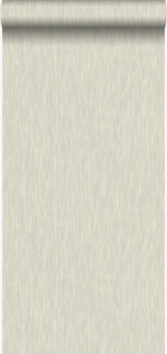 Origin Wallcoverings behang grasweefsel met linnen look beige - 53 cm x 10.05 m - 347316