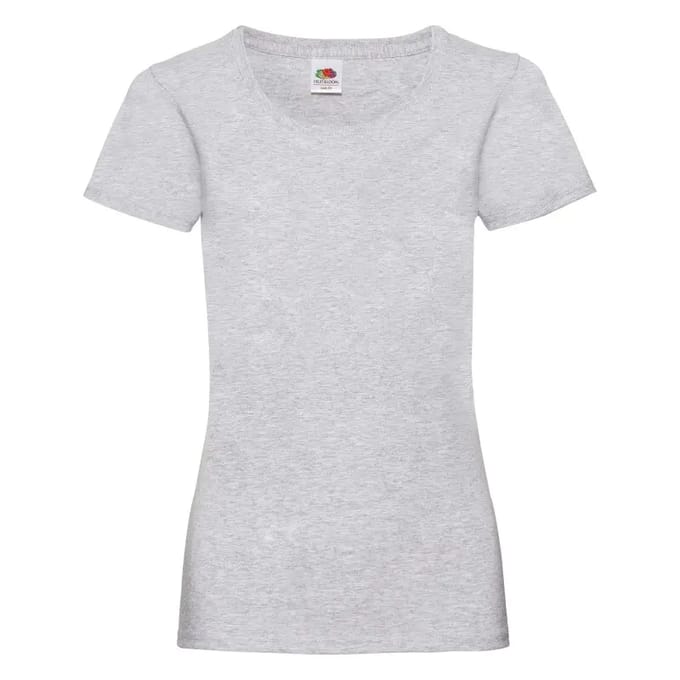 T-shirt dames Fruit of the Loom Valueweight