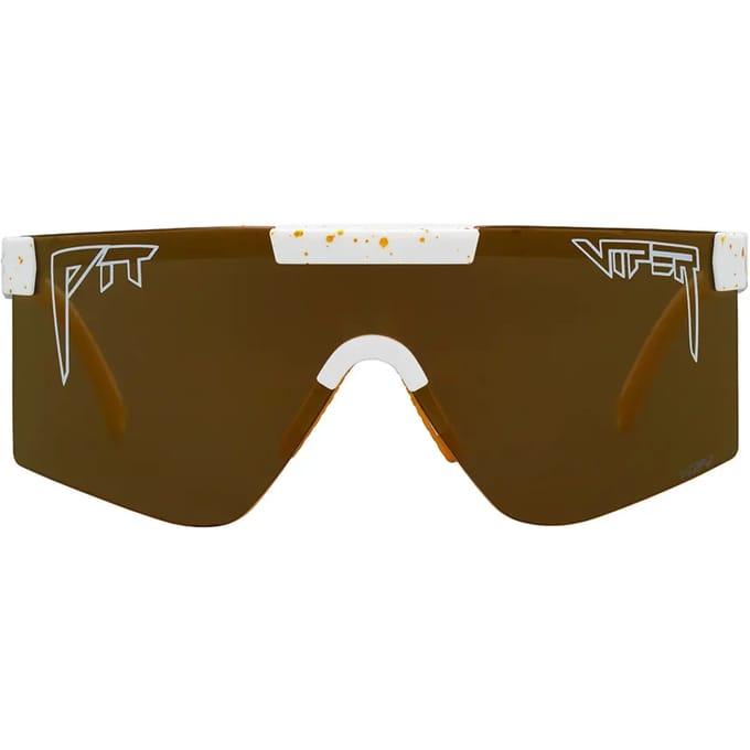 Pit Viper The Bel Air Original Wide Gepolariseerde Zonnebril Goud HDPV Polarized Gold/CAT3