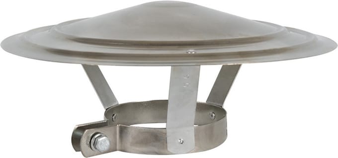 Nedco Regenkap 110-120mm gegalvaniseerd
