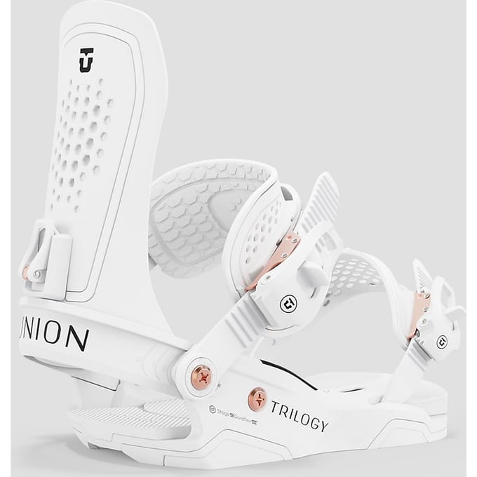 UNION Trilogy Snowboard Bindingen wit