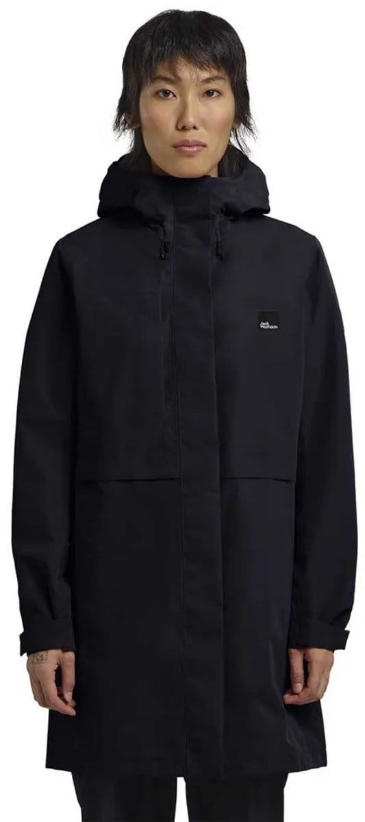 Jack Wolfskin Terraview 2l Jas Blauw,Zwart XS Vrouw
