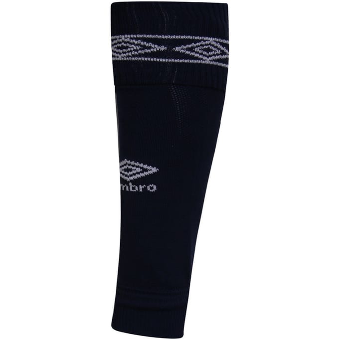 Umbro Ruiten beenstukken heren (Donker marine/wit)