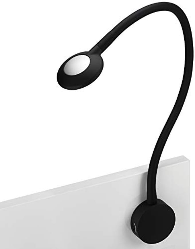 LED Bedlamp met Buigzame Arm, 2 USB Aansluitingen en Touchsensor