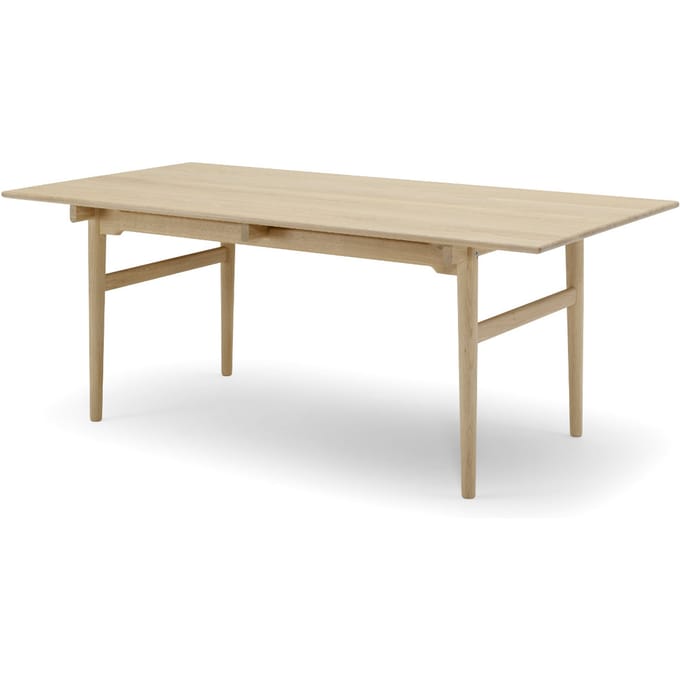 Carl Hansen & Søn - CH327 Tafel - 190 x 95 cm - eiken geolied - bruin