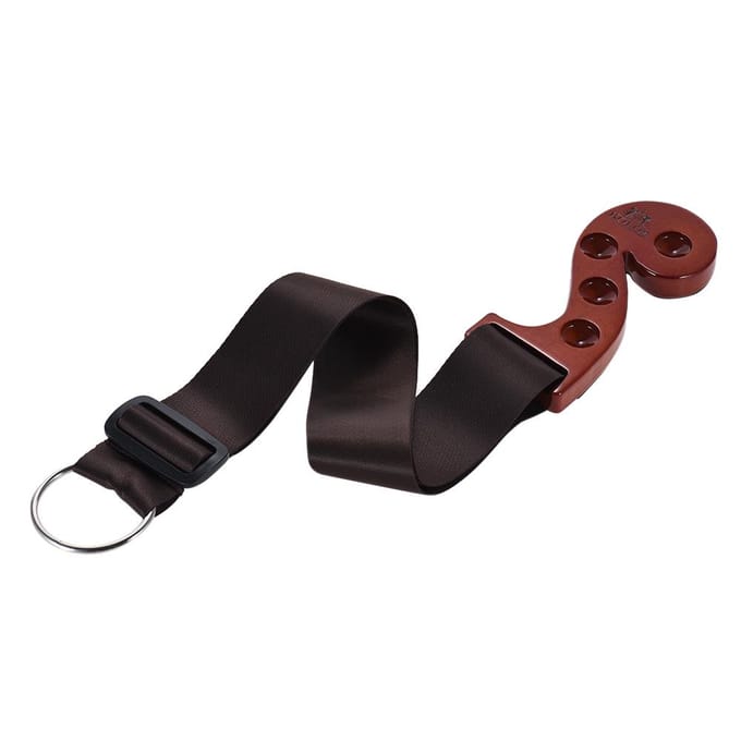 Massief houten cello eindpen antislip stop houder rust anker bescherm pad rode houtkleur rood