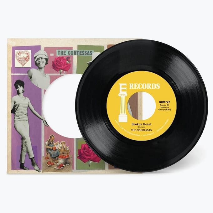 Contessas - Broken Heart / Gimme Gimme (7" Single)