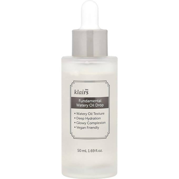 Lieve, Klairs, Fundamental Watery Oil Drops, 1,7 fl oz (50 ml) white
