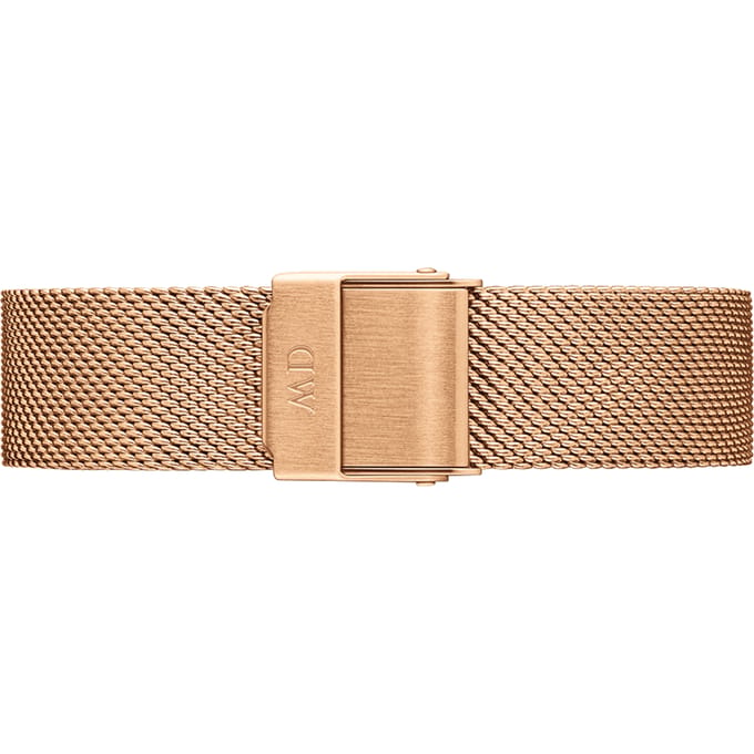 Daniel Wellington DW Strap Mesh Sterling 12mm Rose Gold