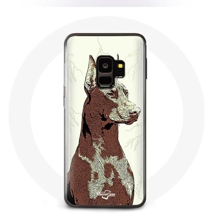Case voor Samsung Galaxy S9 Doberman hondenras