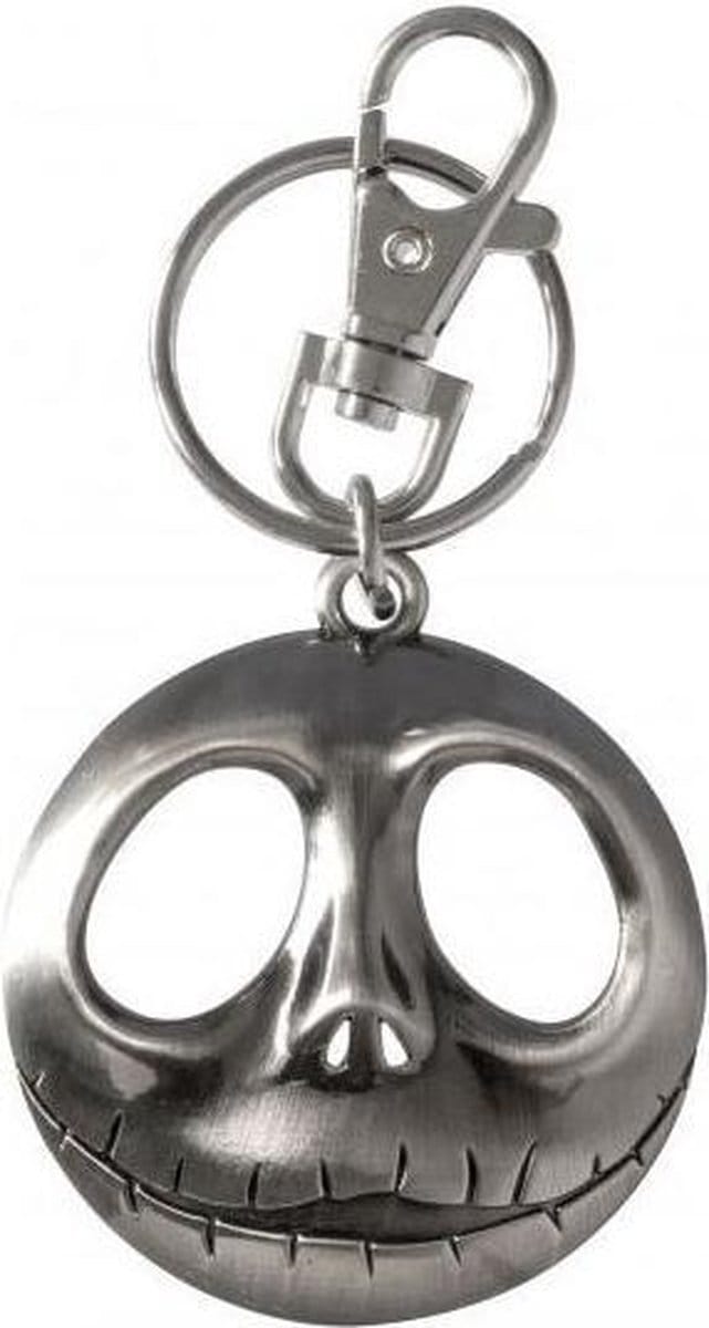 Nightmare Before Christmas Jack Head Metalen Sleutelhanger