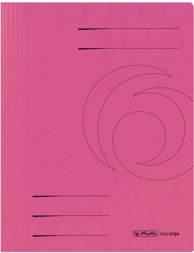 Herlitz 11159910 map Karton Fuchsia A4