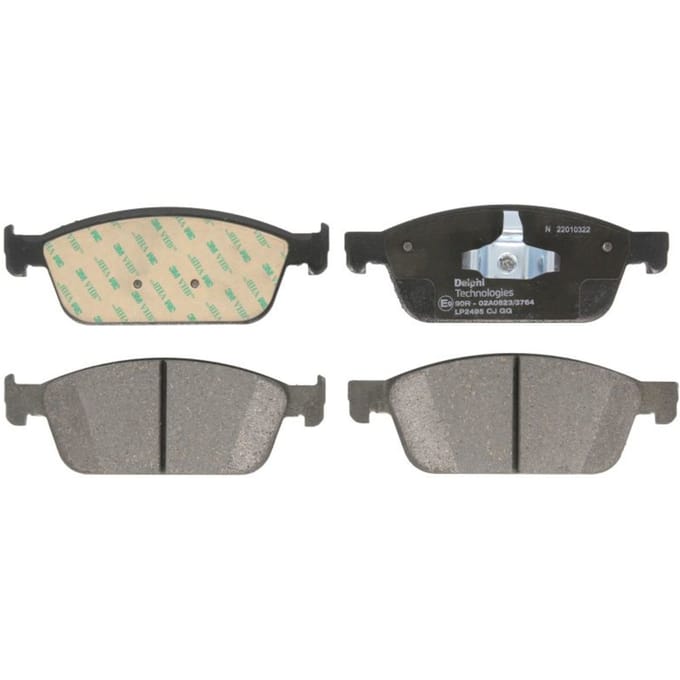 Remblokset DELPHI LP2495, voor