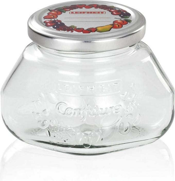 Leifheit inmaak glas 1/4 ltr 6 stuks