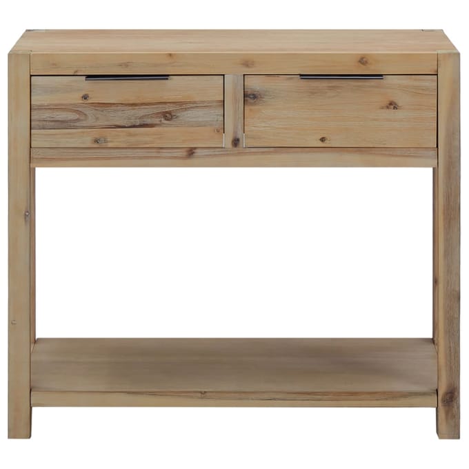 vidaXL - Wandtafel - 82x33x73 - cm - massief - acaciahout