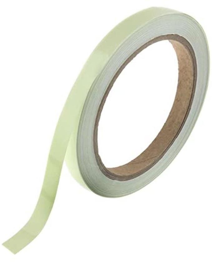 Fluorescerend Plakband 15mm - Lichtgevend Neon Rol voor Markering - 10m