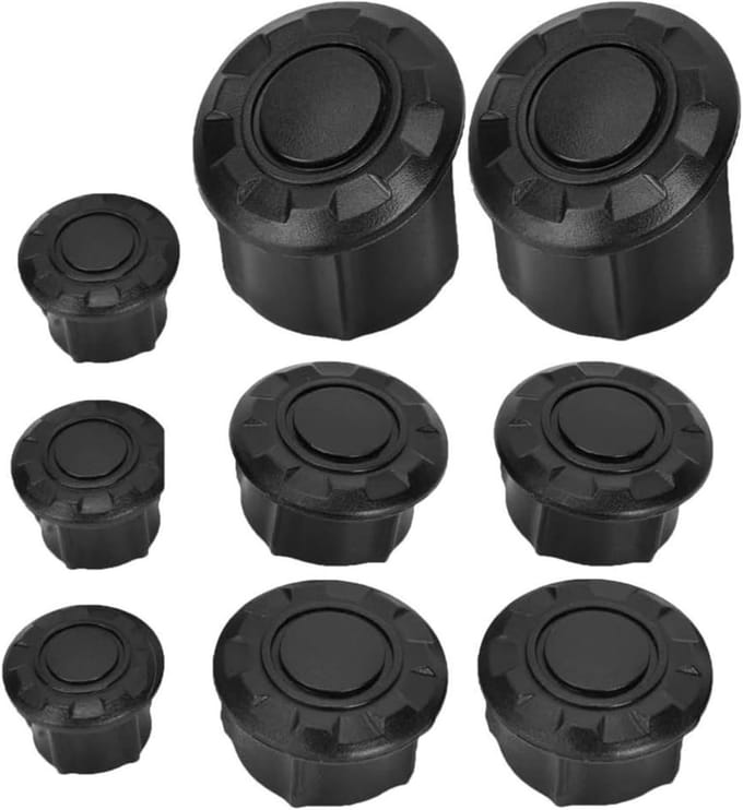 Motorcycle Frame Caps Decor Frame Hole Cover Covers Compatible with BMW R1200GS R1250GS LC