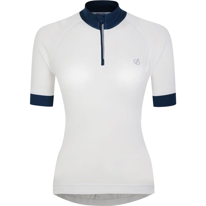 Dare 2B Dames/Dames Pedal Through It II Jersey (Wit)