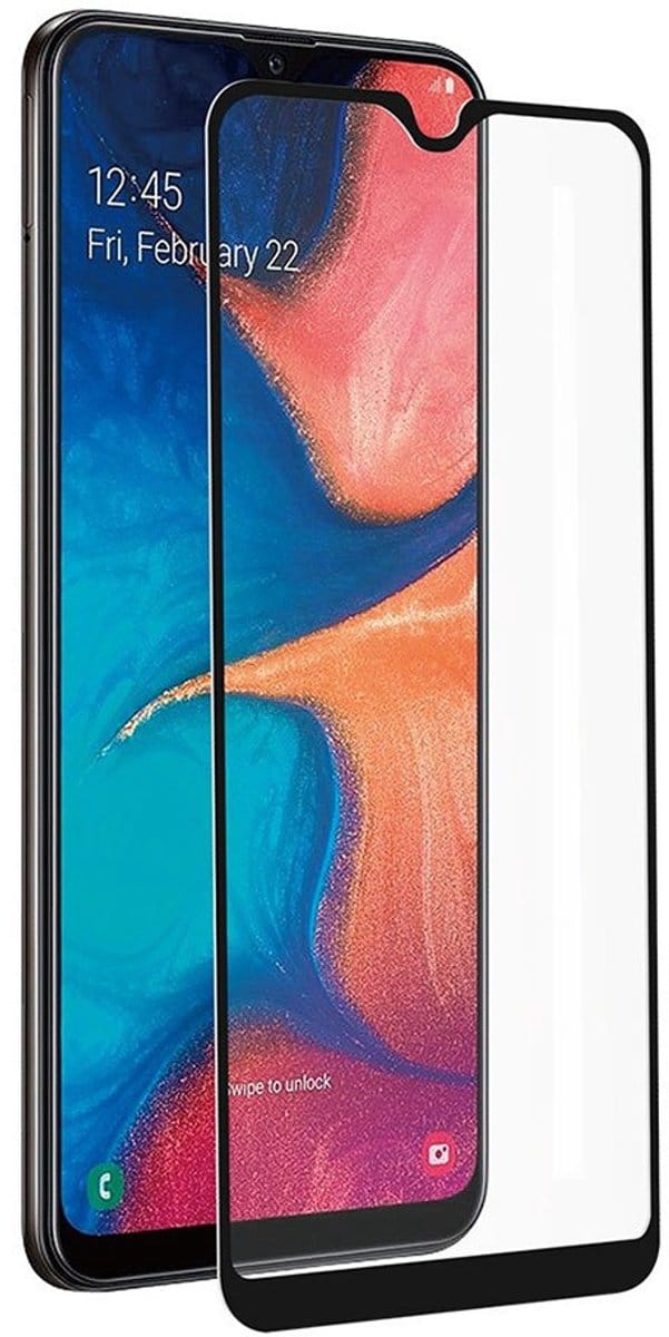 Muvit Samsung Galaxy A20e Gehard Glazen Schermbeschermer Transparant