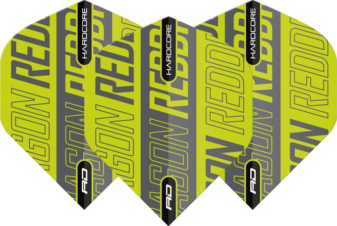 Red Dragon Hardcore XT Green & Black Print - Dart Flights