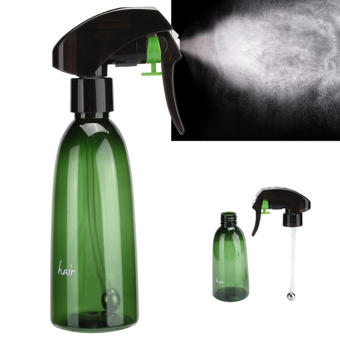 200ml Vintage Waterverstuiver Navulbare Lege Kapperssprayfles Haaraccessoire Sprayfles black