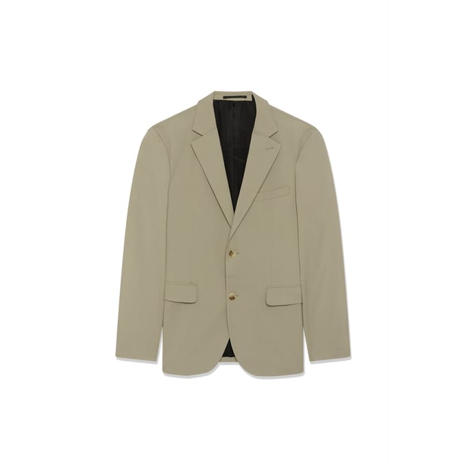 Regular fit colbert met viscosemix model 'Charles'