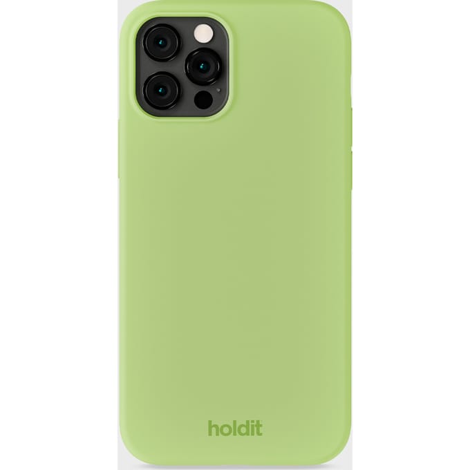 Holdit Silicone Case voor de Apple iPhone 12 (Pro) - Matcha