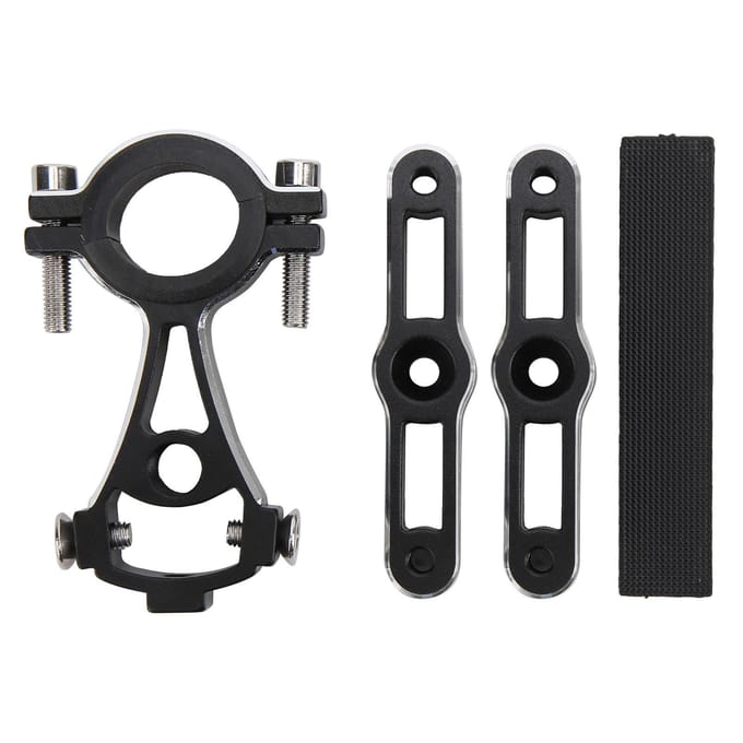 415 Fiets Dubbele Bidonhouder Adapter Stuur Zadelpen Bidon Converter black