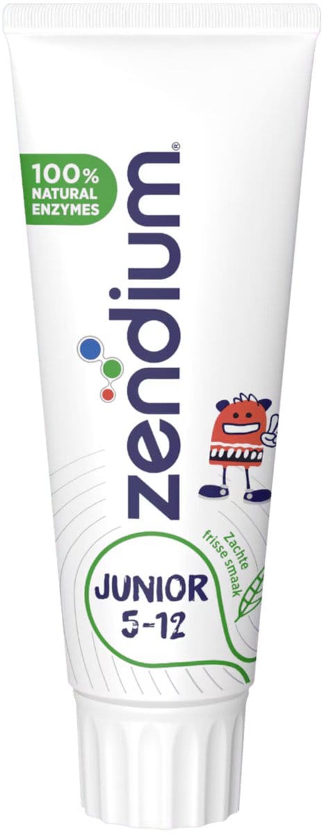 Zendium Tandpasta junior 5-12 jaar 75 Milliliter