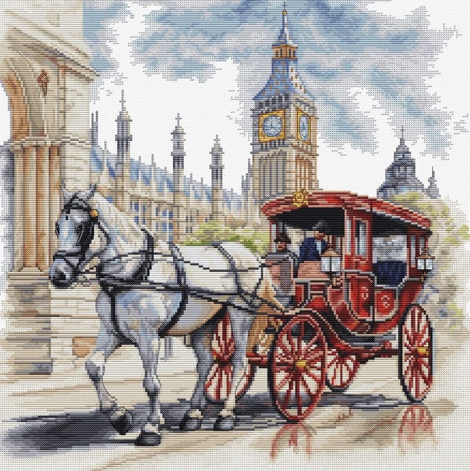 Luca-S Carriage Ride borduren (pakket) BU5040