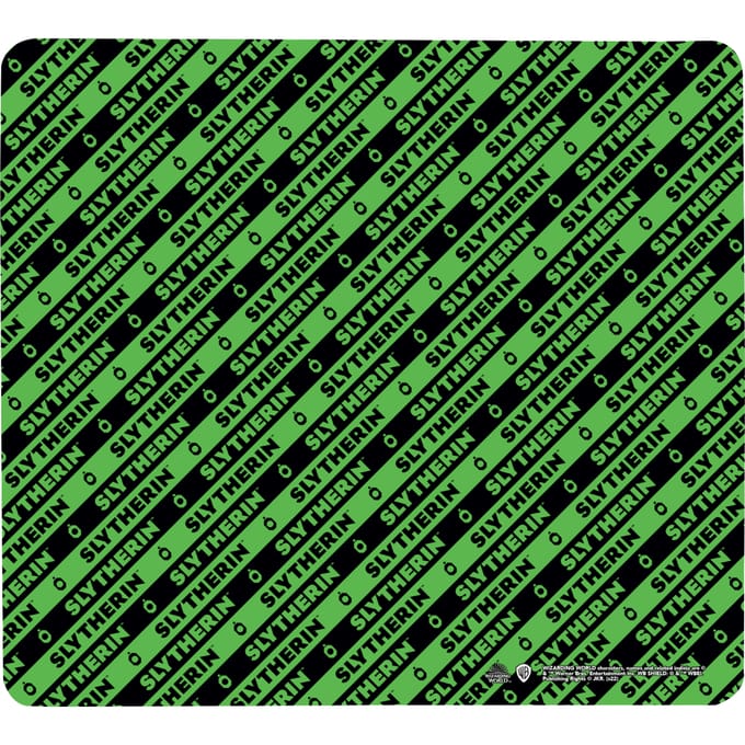 Harry Potter Slytherin Pattern Gaming Mouse Mat - Small
