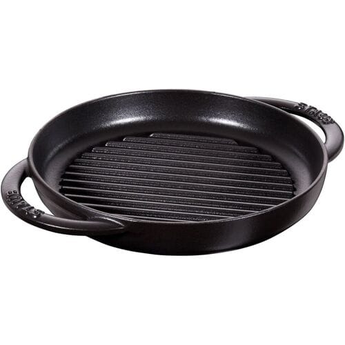 STAUB GRILL PANS - Pure Grill - Ø 230mm - Gietijzer - Zwart