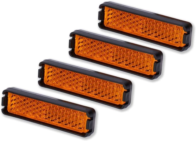 ACID Pedaalreflectorset - oranje