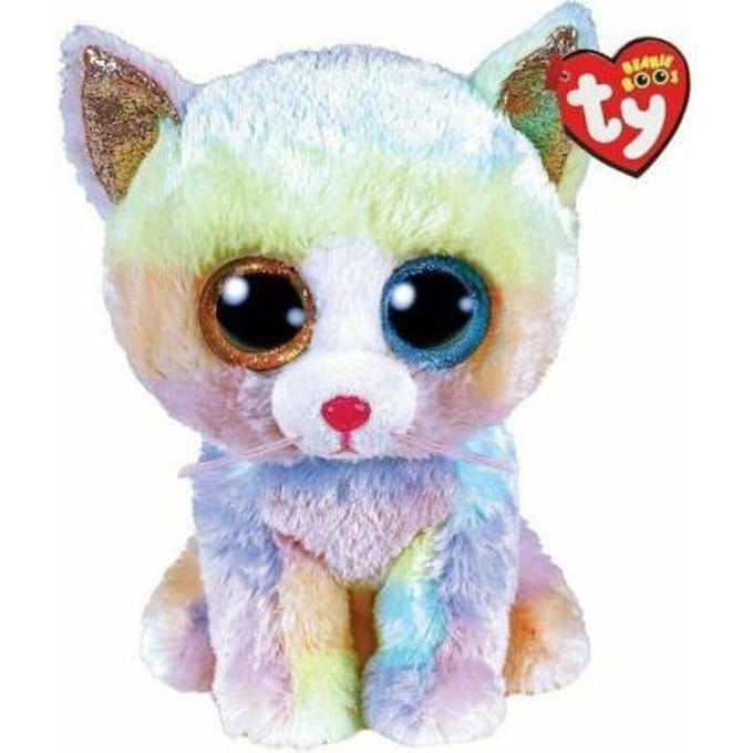 TY Beanie Boo Heather de Kat-Eenhoorn 15cm