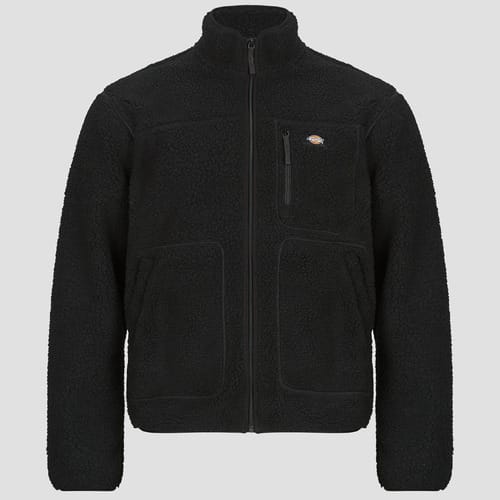 Dickies Mount Hope Fleece Met Volledige Rits Zwart 2XL Man