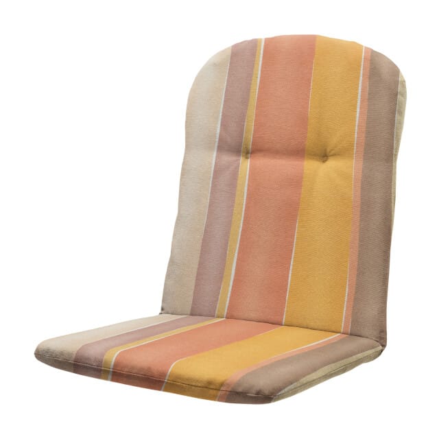 Madison kuipstoelkussen hoge rug nox - 96x45x3,5cm set van 4