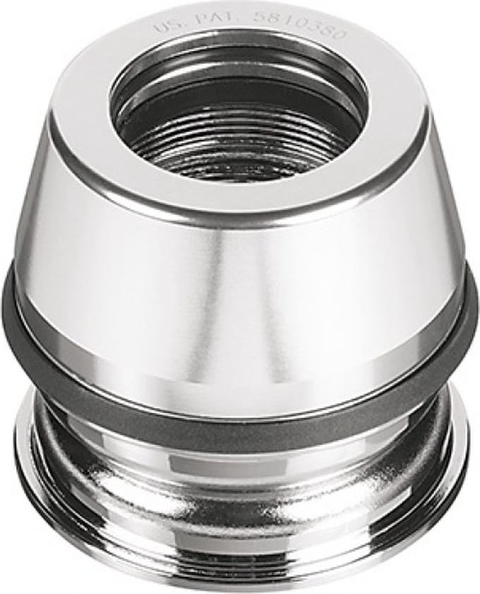 Balhoofdset Ergotec A118SGC 1 1/8 met draad - zilver