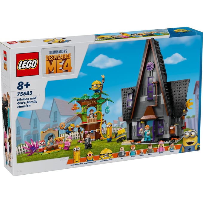 LEGO Despicable Me 4 - Huis van de Minions en Gru - 75583