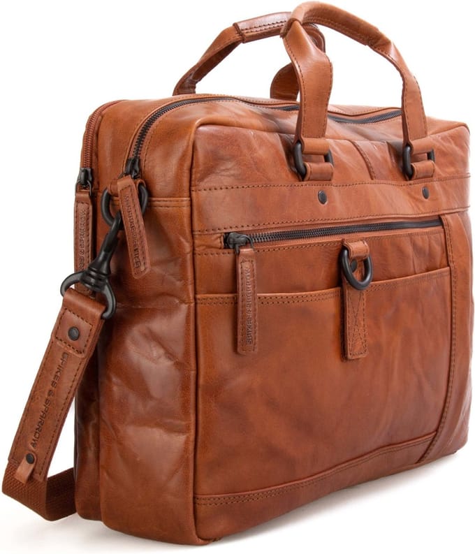 Leren Laptoptas - Viper - Brandy