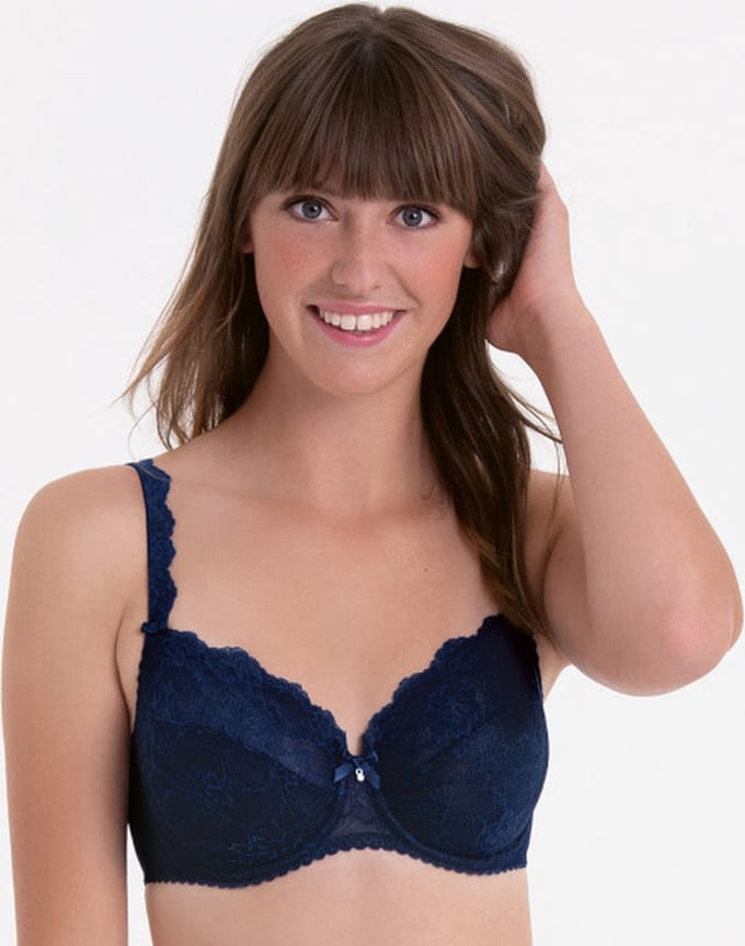 Rosa Faia Bobette Beugel BH Marine Blauw Blauw 90 D