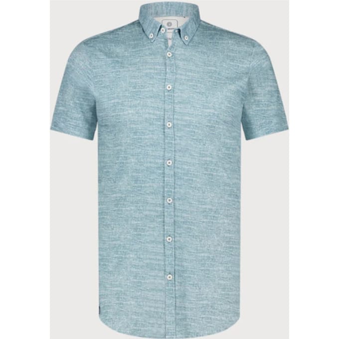 Blue Industry Button-down overhemd korte mouw |