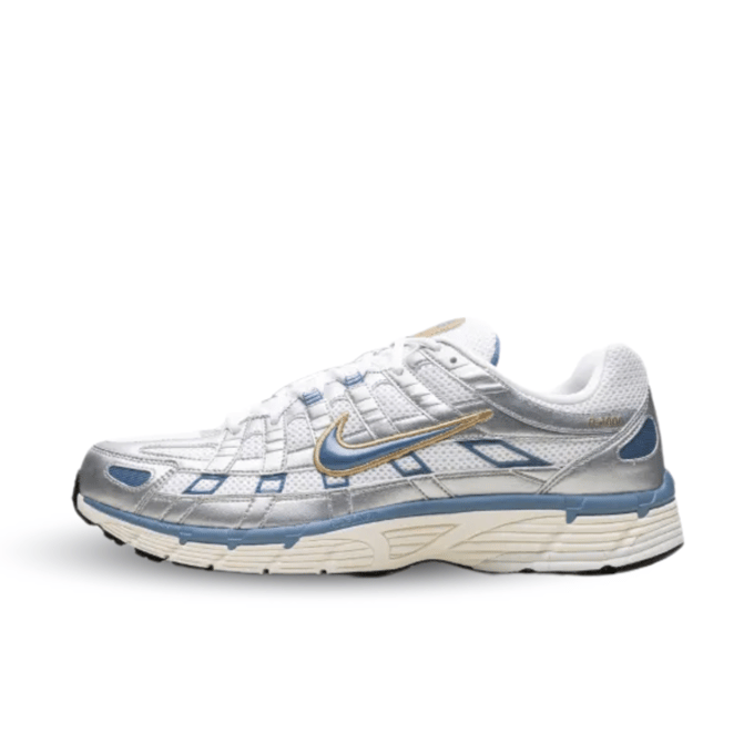 Nike P-6000 Metallic Silver Aegean Storm