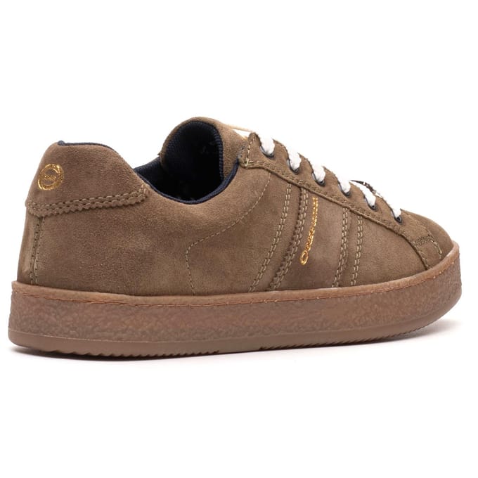 Base London Hopper Leren Heren Sneakers Moss