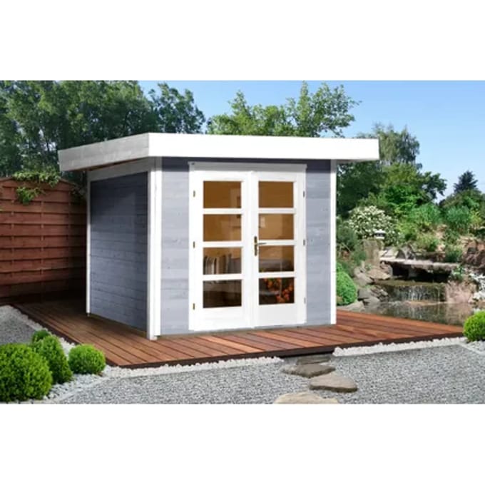 Weka Tuinhuis 126 - Grijs - 295x211cm