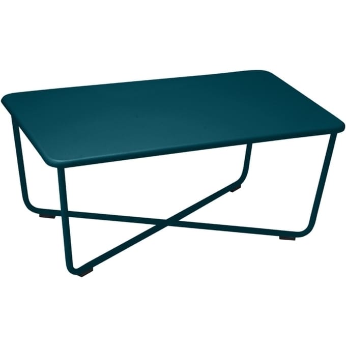 Fermob - CROISETTE lage tafel - 21 acapulcoblauw