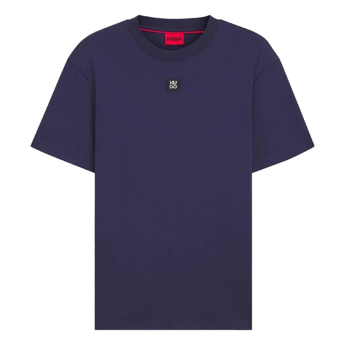Hugo Heren Dalile Stacked T-shirt (Marine)